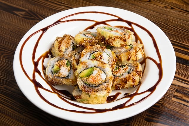 Tempura Cali Roll.