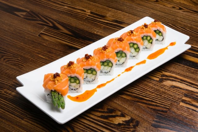 Crunchy Asparagus Roll.
