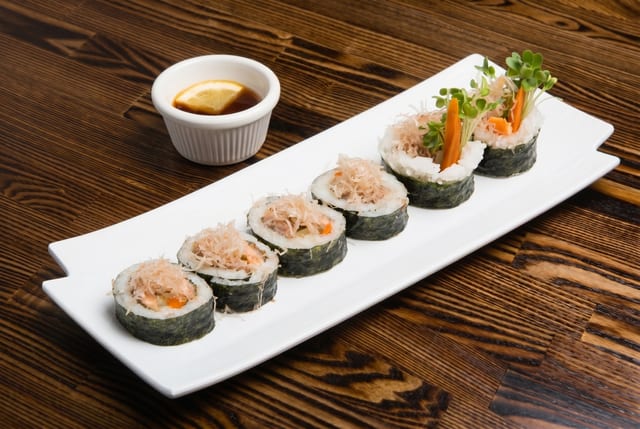 Salmon Skin Roll.