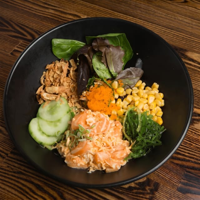 Poke Salmon Bowl.