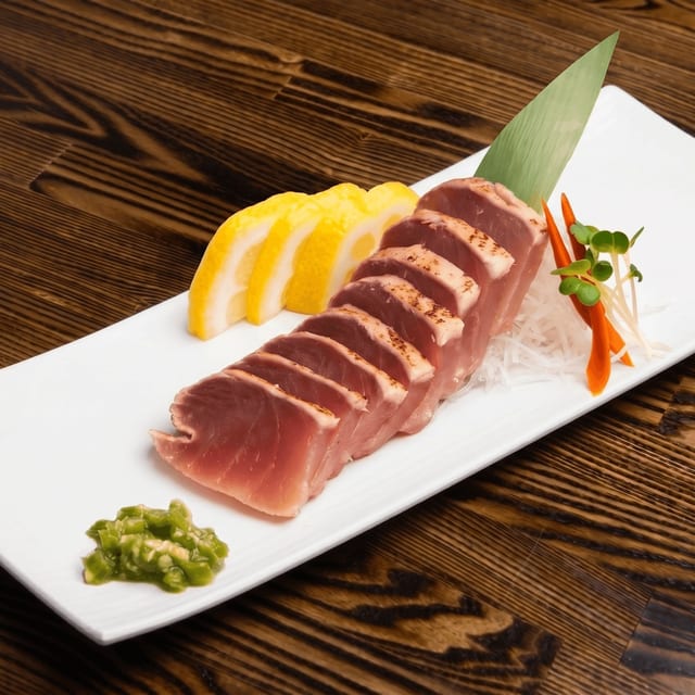 Albacore Sashimi.
