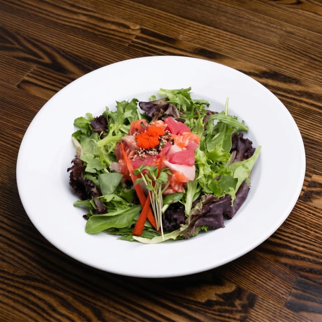 Sashimi Salad.