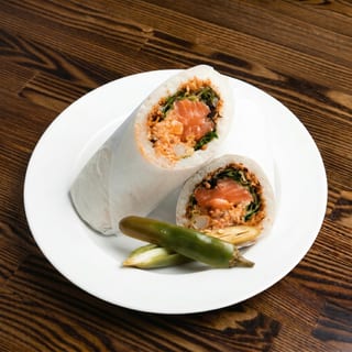 Salmon Burrito