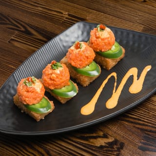 Spicy Tuna on Crispy Rice