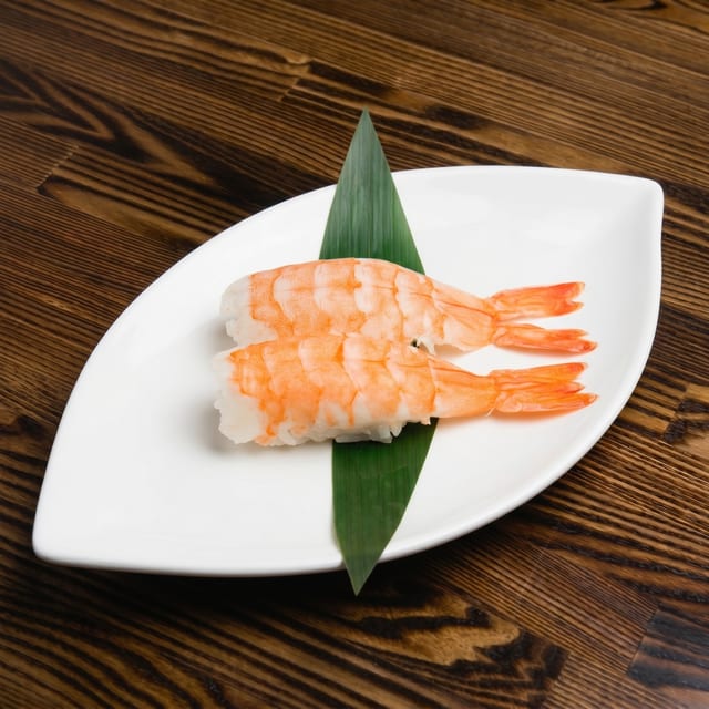 Shrimp Sushi.