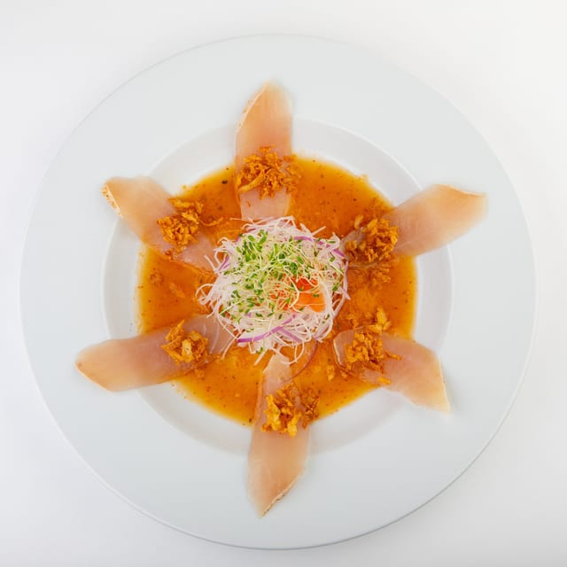 Albacore Carpaccio.