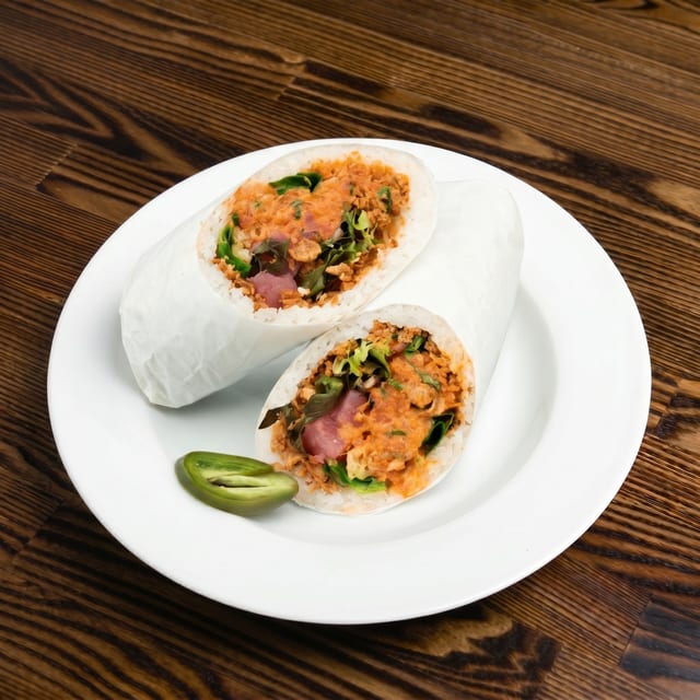 Tuna Burrito.