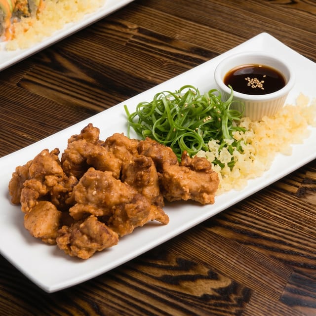 Green Onion Sesame Chicken.