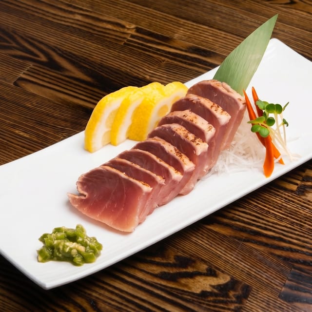 Albacore Sashimi.