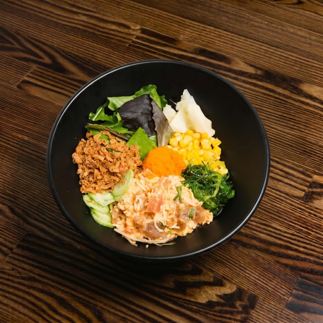 Poke Albacore Bowl.