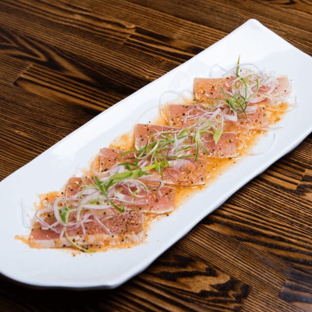 Albacore Carpaccio.